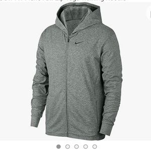 Nike grey yoga hoodie